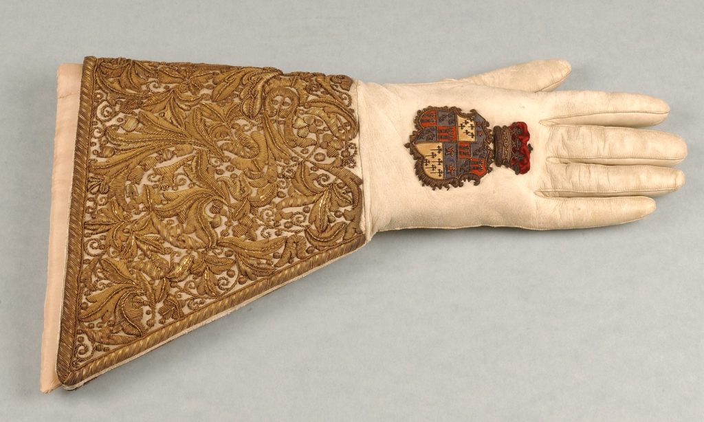 King Edward VII's Coronation glove