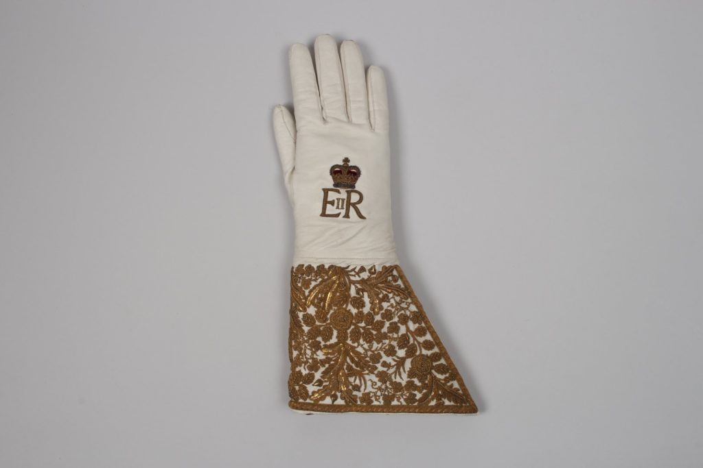 Queen Elizabeth II's Coronation glove