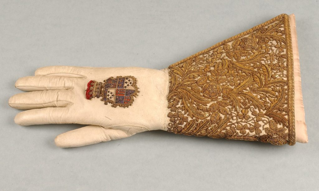 King George V's Coronation glove