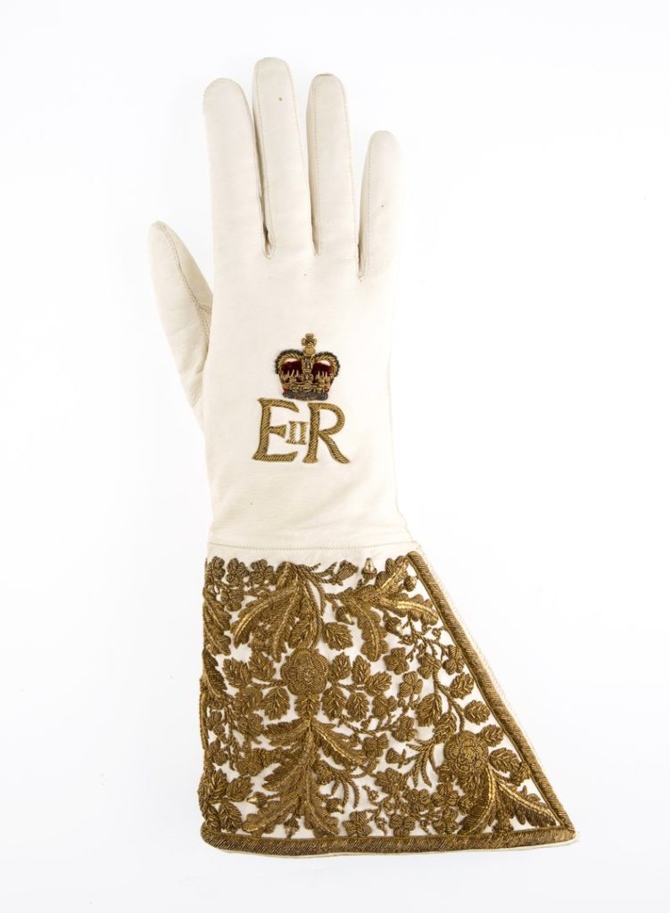 Queen Elizabeth II's Coronation glove 